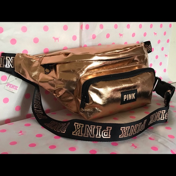Victoria’s Secret Fanny pack belt bag Rose Gold - Picture 1 of 9
